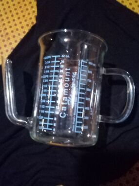CATAMOUNT GLASS Fat Gravy Separator Measuring Beaker 4 Cup 32oz USA 900ml